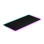 მაუსპადი - SteelSeries QcK Prism Cloth RGB 3XL Black - 122x59 სმ