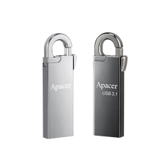 ფლეშ მეხსიერება - Apacer 128 GB USB 3.2 AH15A Ashy