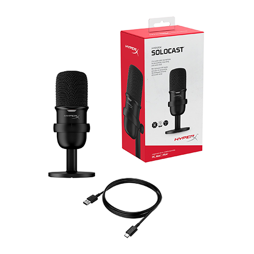 მიკროფონი - HyperX SoloCast Black