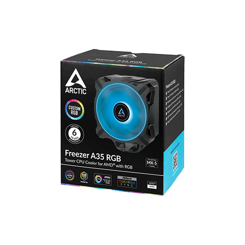 პროცესორის გაგრილება - Arctic Freezer A35 RGB Black