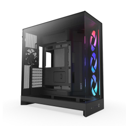 ქეისი - NZXT H9 Flow Black - 3x140 Fan ARGB