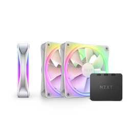 ქეისის გაგრილება - NZXT F120 Duo 3x120 Fan ARGB White