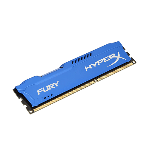 ოპერატიული - DDR3 8 GB 1600 Mhz Kingston HyperX Fury Blue (მ)(რ)
