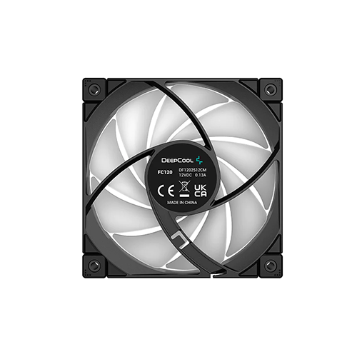 ქეისის გაგრილება - Deep Cool FC 120 ARGB LED Black - 3x120 Fan