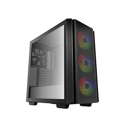 ქეისი - Deep Cool CG560 - 1x140 Fan + 3x120 Fan RGB