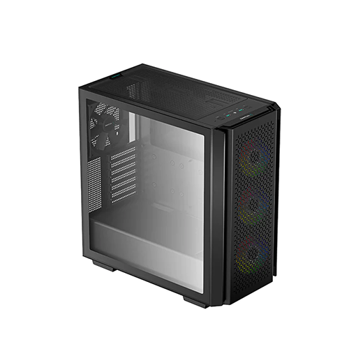 ქეისი - Deep Cool CG560 - 1x140 Fan + 3x120 Fan RGB