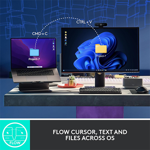 უკაბელო Bluetooth მაუსი - Logitech MX Master 3S Graphite WL BT