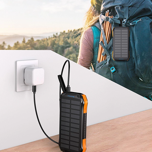 Power Bank - Choetech B659 10 000 mAh Solar With Wireless Charger