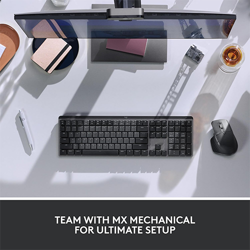 უკაბელო Bluetooth მაუსი - Logitech MX Master 3S Graphite WL BT