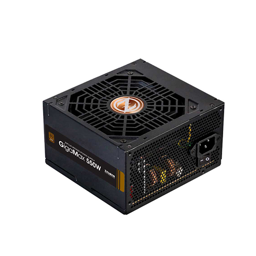 კვების ბლოკი - Zalman GigaMax 550-GVII 550 Watt 80 Plus Bronze