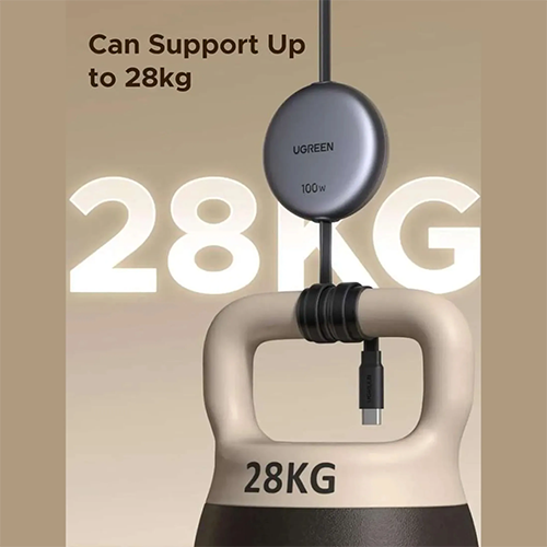 მობილურის კაბელი - Ugreen L531 1m Grey-Black