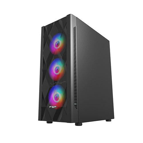 ქეისი - Fsp CMT395A - 4x120 Fan RGB