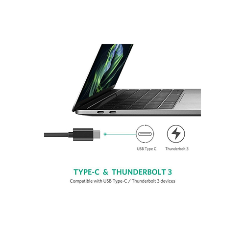 Type-C ქსელის ბარათი - Lan Card Ugreen CM199 1000 Mb Grey