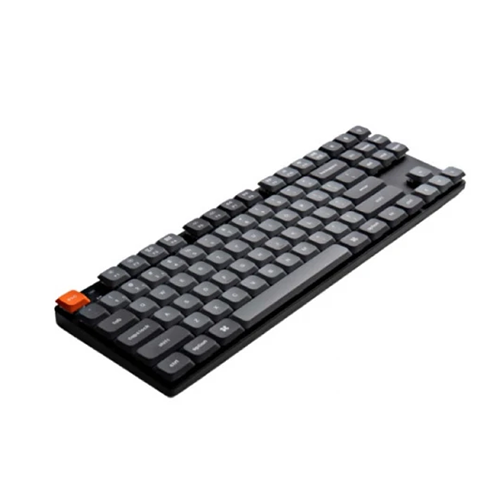 უკაბელო ტენვადი მექანიკური კლავიატურა - Keychron K1 84 Key RGB Gateron Red Switch Rechargeable WL BT