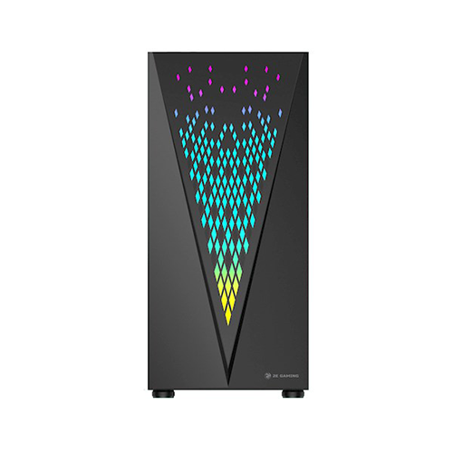 ქეისი - 2E Gaming Galaxy G2055 Black - 3x120 Fan ARGB