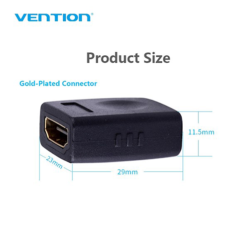 HDMI დამაგრძელებელი - HDMI Female To HDMI Female Vention