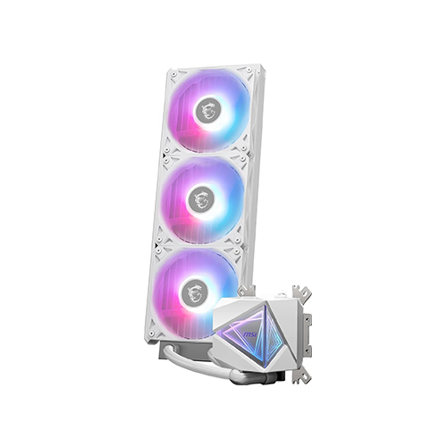 პროცესორის წყლის გაგრილება - Msi Mag Core Liquid I360 360 mm ARGB White