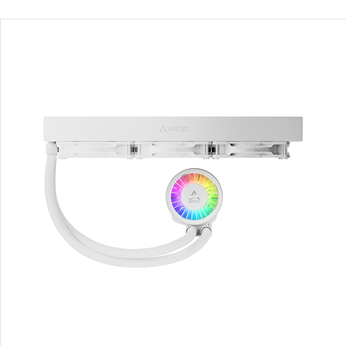 პროცესორის წყლის გაგრილება - Arctic Liquid Freezer III Pro 360 mm ARGB White