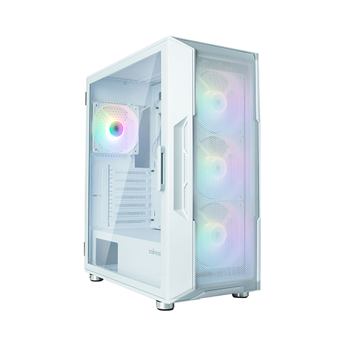 ქეისი - Zalman I3 Neo White - 4x120 Fan RGB