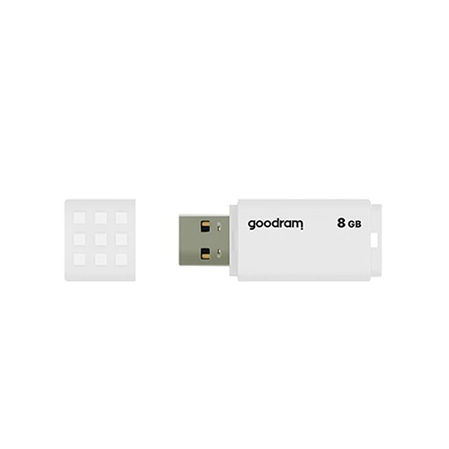 ფლეშ მეხსიერება - Goodram UME2-0080W0R11 8 GB USB 2.0 White