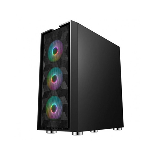 ქეისი - Golden Field 8706B - 4x120 Fan LED