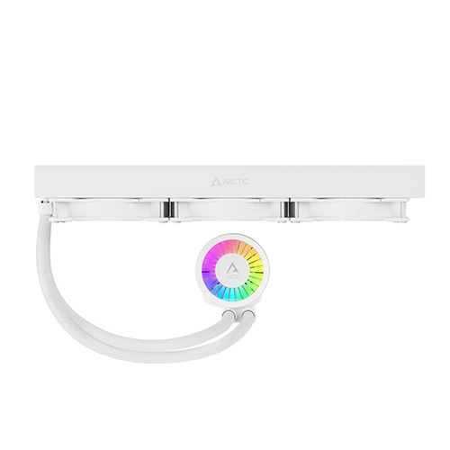 პროცესორის წყლის გაგრილება - Arctic Liquid Freezer III 420 mm ARGB White