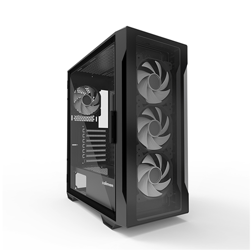 ქეისი - Zalman i3 Neo TG Black - 4x120 Fan RGB