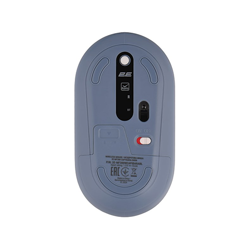 Wireless Bluetooth Mouse - 2E MF300 Capybara Swim Silent Blue WL BT