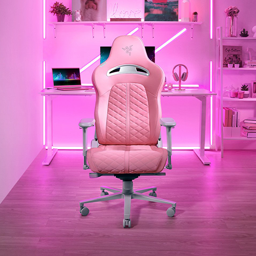 Computer Chair - Razer Gaming Chair Enki Pink (Quartz)