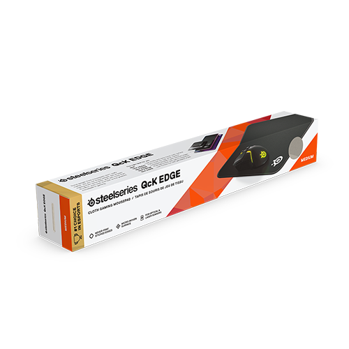 მაუსპადი - SteelSeries QcK Edge M Black - 32x27 სმ