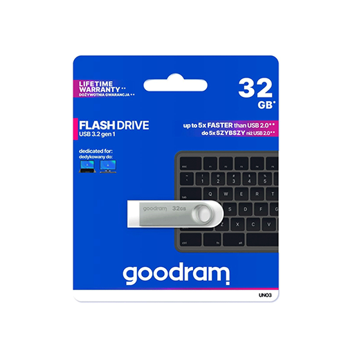 ფლეშ მეხსიერება - Goodram UNO3-0320S0R11 32 GB