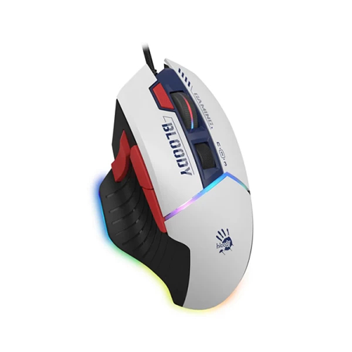 მაუსი - A4Tech Bloody W95 Max Sports RGB Sports Navy