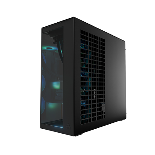 ქეისი - Arctic Xtender Black - 3x140 Fan Reverse ARGB + 2x120 Fan ARGB