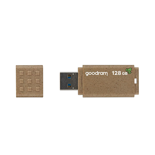ფლეშ მეხსიერება - Goodram UME3-128OEFR11 Eco 128 GB USB 3.0 Brown