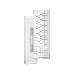 მექანიკური კლავიატურა - 1ST Player GA87(RGB) White-Red Jixian Switches All switch Swappable