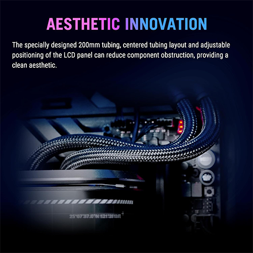 პროცესორის წყლის გაგრილება - Asus Rog Strix Ryuo IV SLC 360 mm ARGB Black