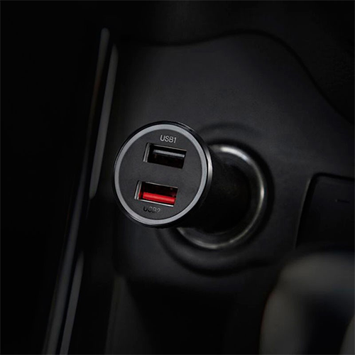 მანქანის დამტენი - Xiaomi Mi 37W Dual-Port Car Charger CC06ZM (GDS4147GL)