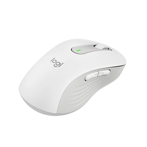 უკაბელო Bluetooth მაუსი - Logitech M650L Signature Off-White WL BT Left