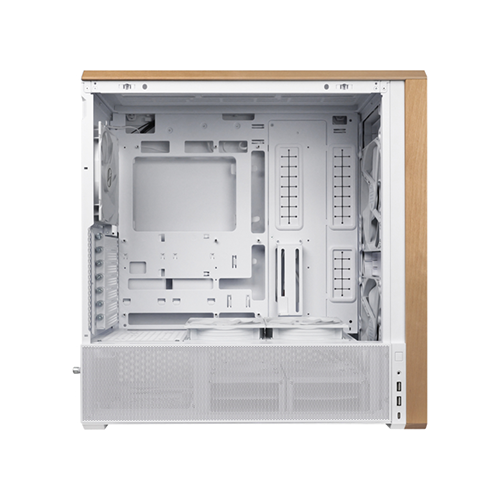 ქეისი - Lian Li LanCool 217 White - 2x170 Fan + 2x120 Fan + 1x140 Fan