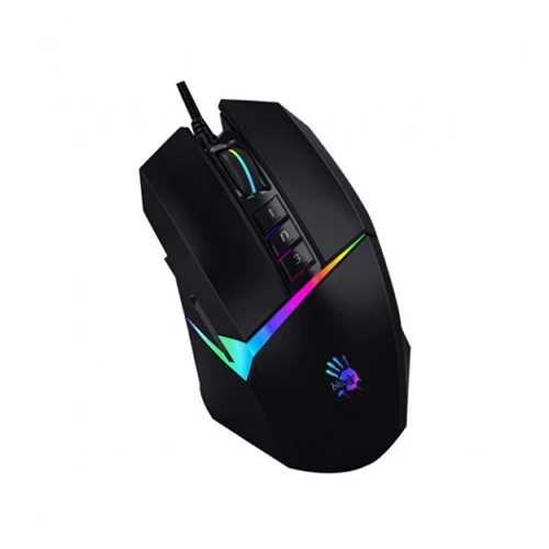 მაუსი - A4Tech Bloody W60 Max RGB Stone Black