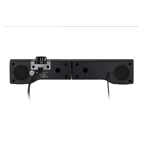 უკაბელო Bluetooth დინამიკი - 2E PCS232 RGB Soundbar 2.0 USB BT Black