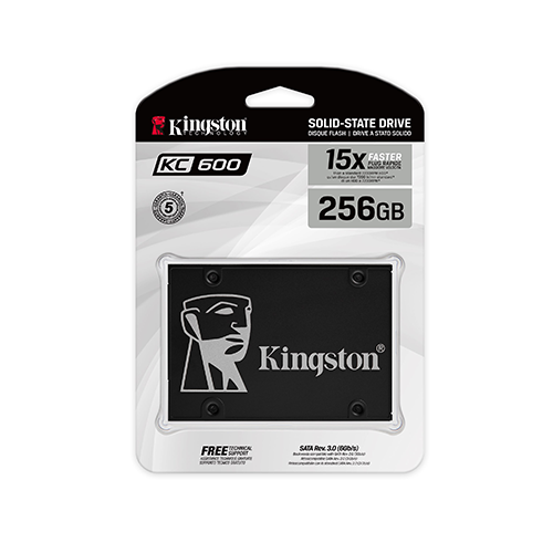 ვინჩესტერი - SSD Kingston KC600 256 GB + Box