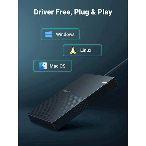 გარე ვინჩესტერის ქეისი - USB HDD Box 3.2 Ugreen CM471 For 2.5 HDD And SSD 30719