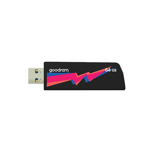 ფლეშ მეხსიერება - Goodram UCL3-0640K0R11 64 GB USB 3.0 Black