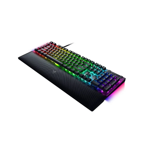 მექანიკური კლავიატურა - Razer BlackWidow V4 RGB Yellow Switch EN Black