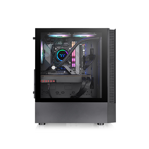 Case - Thermaltake View S200 TG ARGB Black - 3×120 Fan ARGB