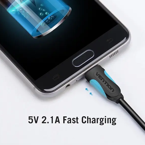 Mobile Cable - USB 2.0 A Male To Micro B Male Data Transfer Cable Vention 2m