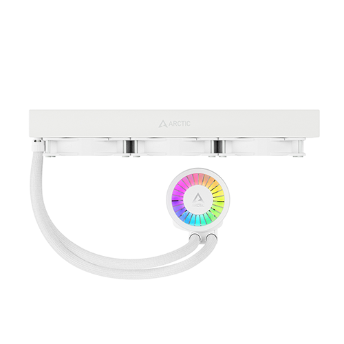 პროცესორის წყლის გაგრილება - Arctic Liquid Freezer III 360 mm ARGB White