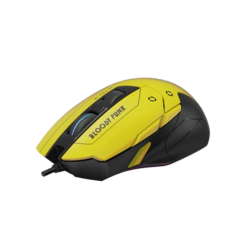 მაუსი - A4Tech Bloody W70 Max RGB Punk Yellow