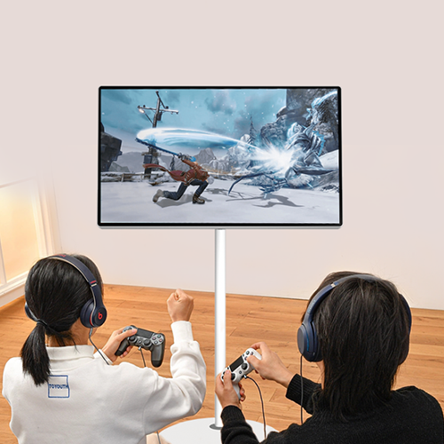 Allscreen S32PF3-MS 32 2K Android 13 Ram 8GB 128GB Smart Mobile Screen WIFI6+BT 12000mah battery White